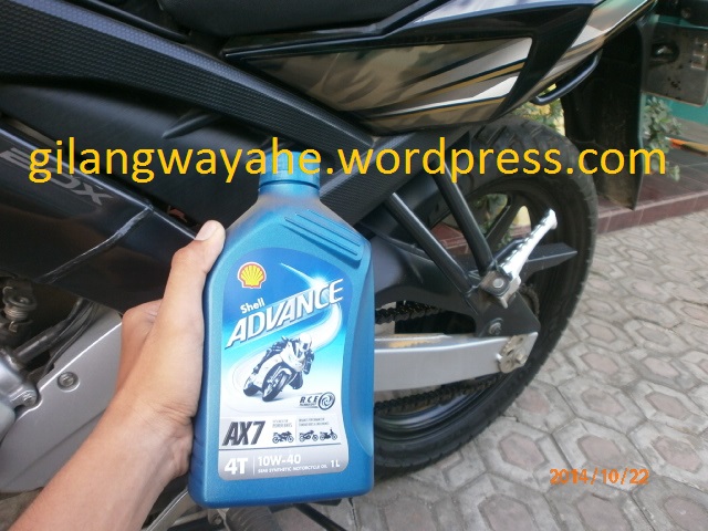 Oli Shell Untuk Vixion Old. Ganti Oli Shell Advance AX7 di old vixion