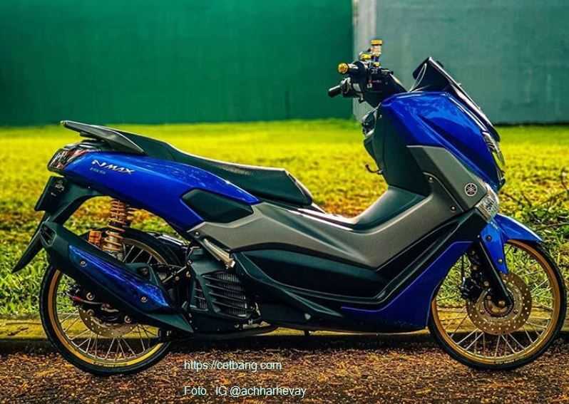 Modifikasi Nmax Velg Jari Jari. Modifikasi Nmax Pelek Jari Jari