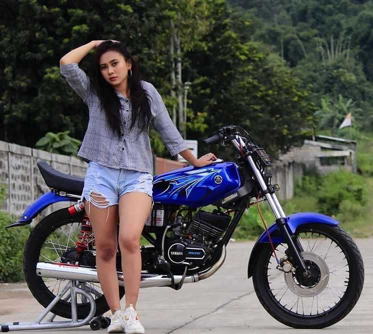 Motor Rx King Warna Biru. Gambar Modifikasi Yamaha RX King Warna Biru