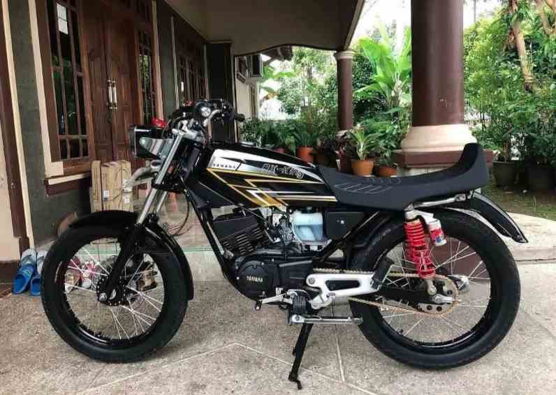 Rx King Warna Hitam Modifikasi. Foto RX King Warna Hitam Modif Simple
