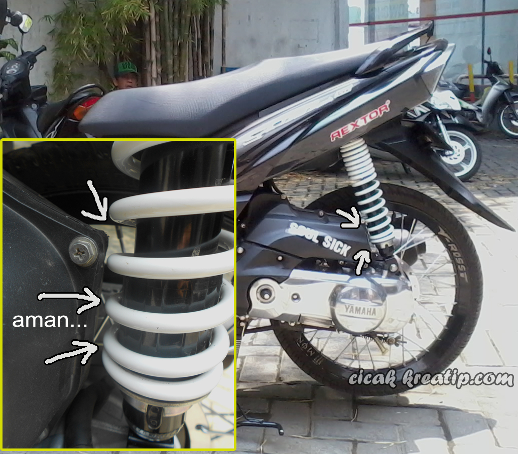 Ukuran Panjang Shock Belakang X Ride 125. 17+ Ukuran Shock Belakang Motor X Ride
