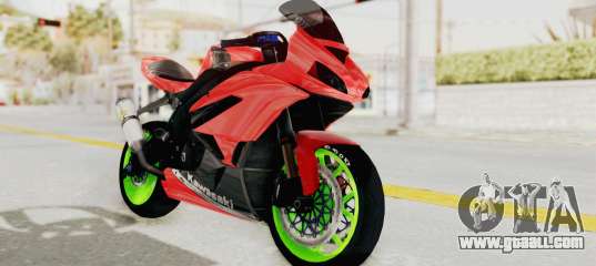 Kawasaki Ninja Zx6r Merah Boy. Kawasaki Ninja ZX-6R Boy from Anak Jalanan for GTA San Andreas
