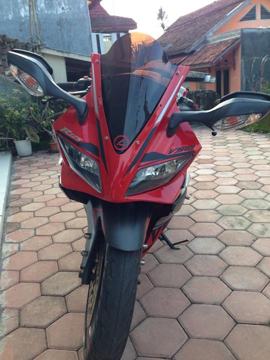 Vixion Modif Moge Sport. Vixion modifikasi R125 dengan part ori MOGE!