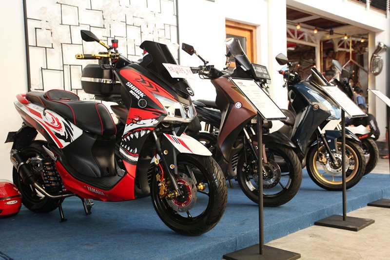 Bengkel Modif Nmax Medan. Yamaha Indonesia Tantang Kreativitas Builder Skutik MAXI di Medan