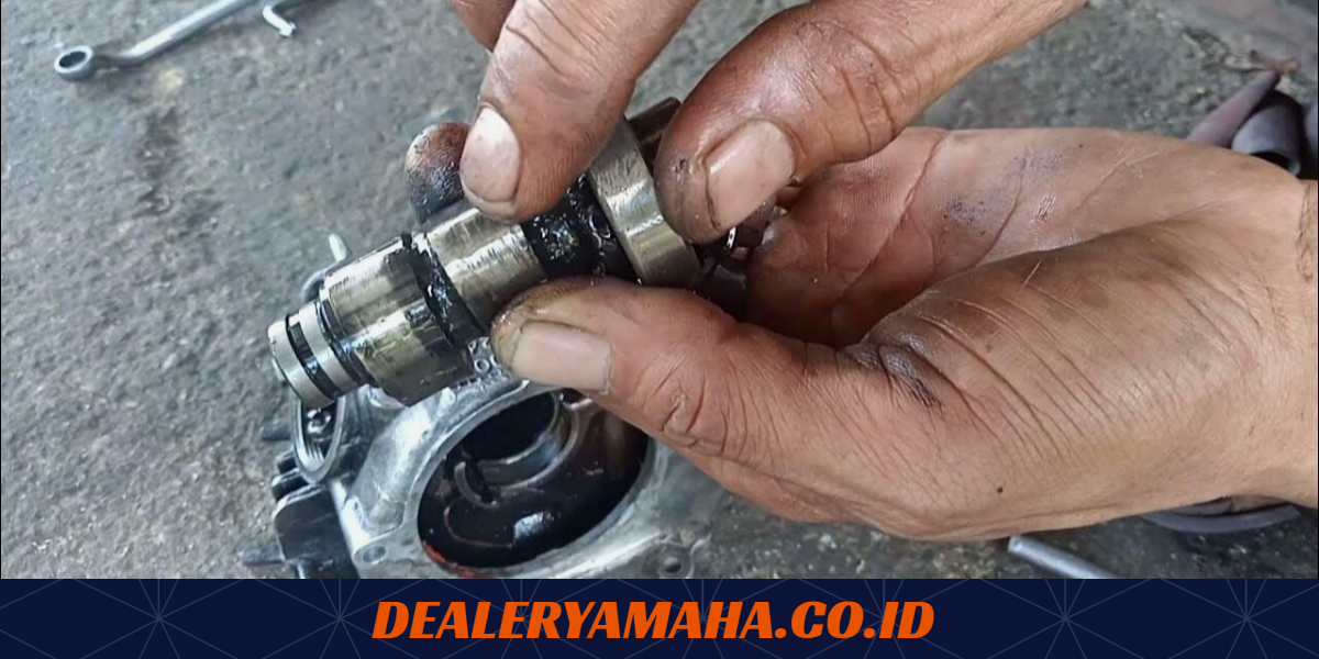 Efek Noken As Rusak. Awas, Jangan Sampai Lewatkan Ciri Noken As Motor Rusak Ini