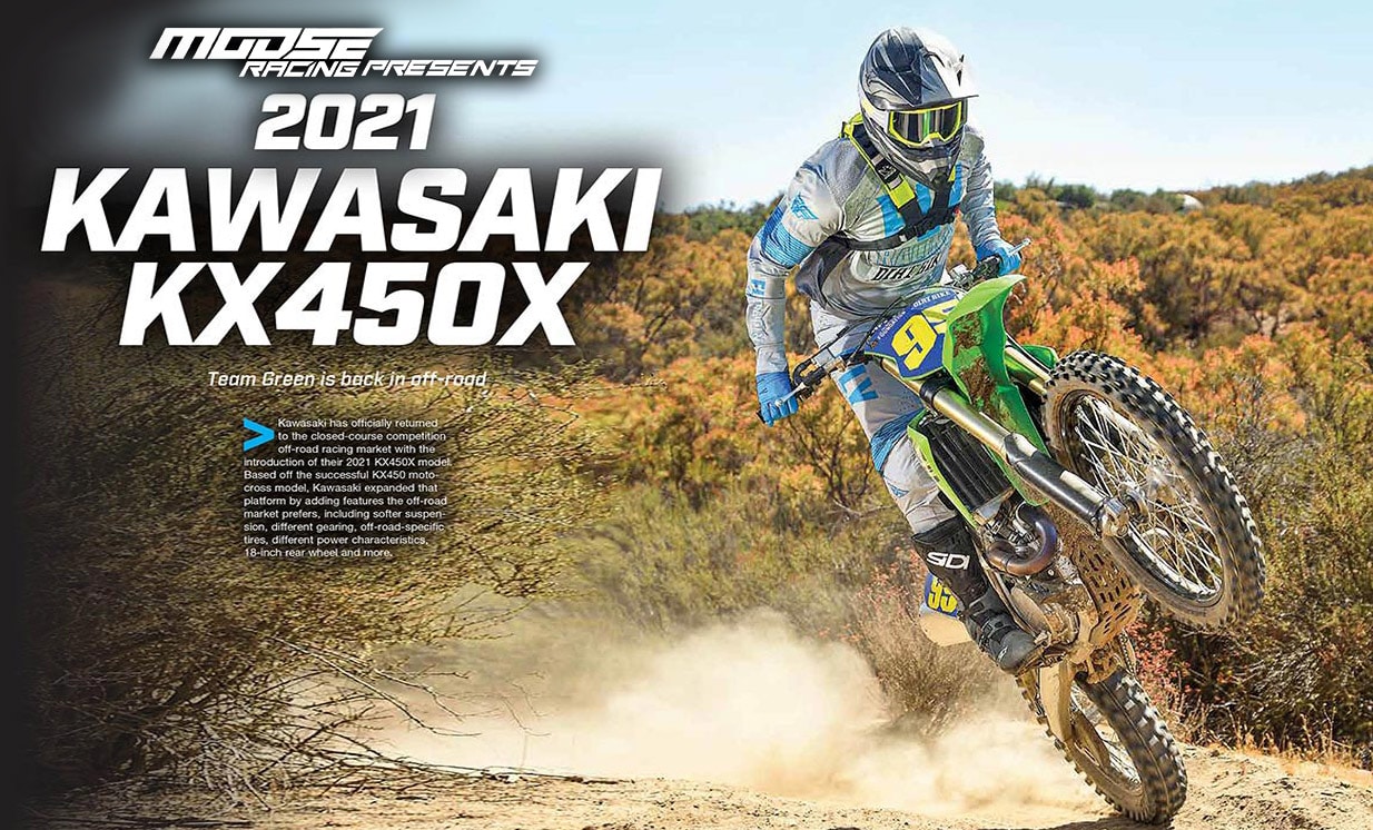 Jarak Sumbu Roda Motor Trail. KAWASAKI KX450X: TEST LENGKAP