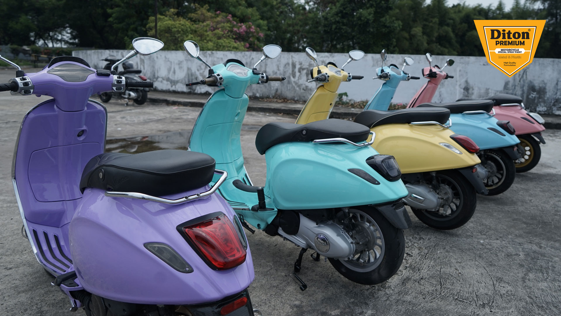 Motor Scoopy Pastel. 5 Warna Pastel untuk Motor yang Jadi Tren 2021