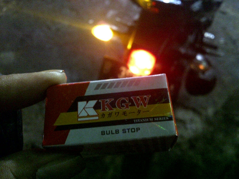 Lampu Belakang Byson. Lampu Byson Dua Kali Diganti