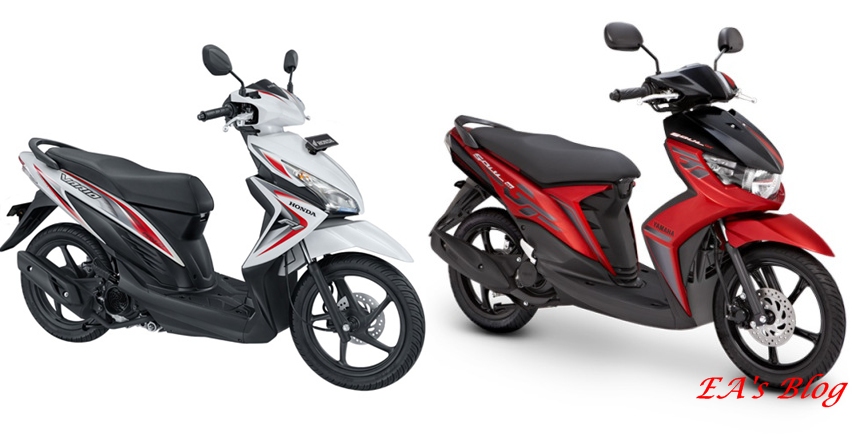 Mio Soul Gt Vs Vario Techno 125. Honda Vario 110 FI vs Yamaha Soul GT, Duel Spesifikasi Skutik