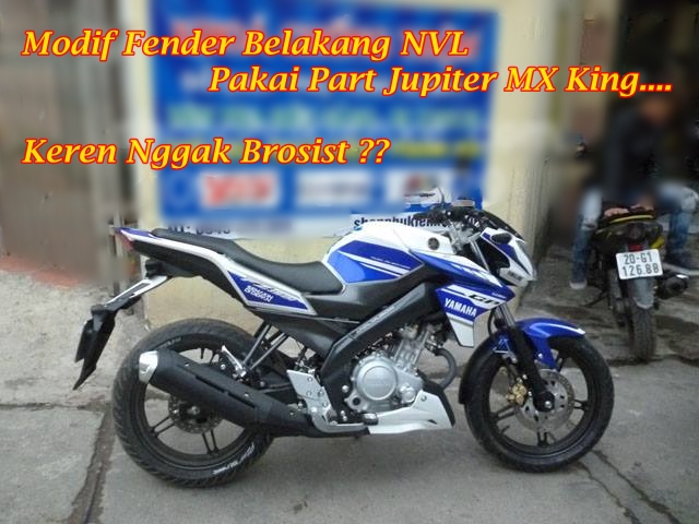 Modif Spakbor Mx King. Modifikasi New Vixion Pakai Fender (Spakbor) Belakang Jupiter MX