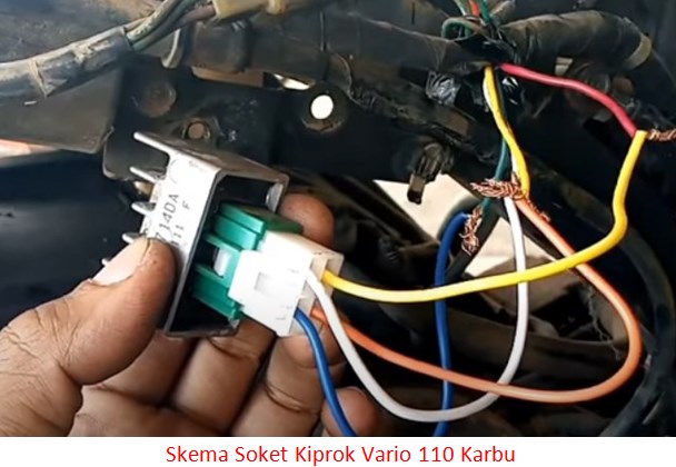 Skema Kiprok Vario. Mengenal Seluk Beluk Skema Soket Kiprok Vario 110 Karbu