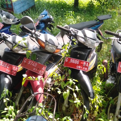 Letak Nomor Mesin Honda Supra X. BKD Kota Pekalongan: Paket 3 berupa 5 (lima) unit Sepeda Motor