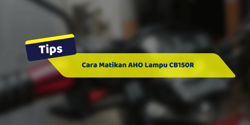 Pasang Saklar Lampu Di New Cbr 150. Cara Matikan AHO Lampu CB150R Dengan Saklar