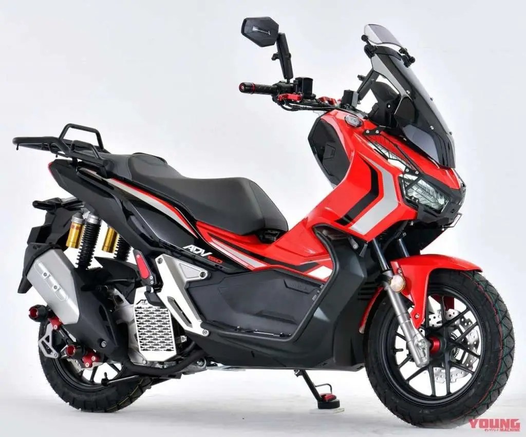 Modifikasi Motor Adv. Kamu Wajib Tahu! Modifikasi Honda ADV 150 2020: Spakbor