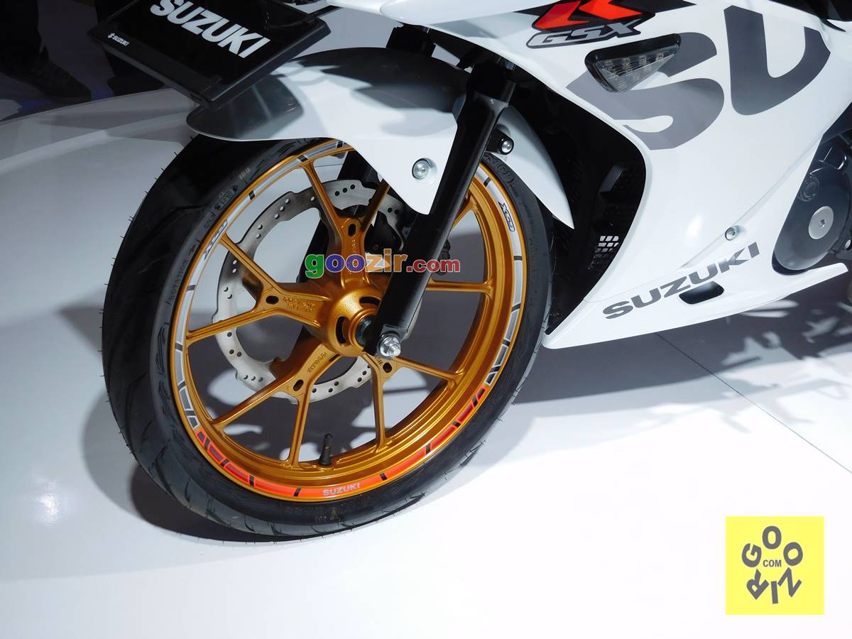 Ukuran Ban Standar Gsx R150. Ganti Ban GSX R150 Tapak Lebar