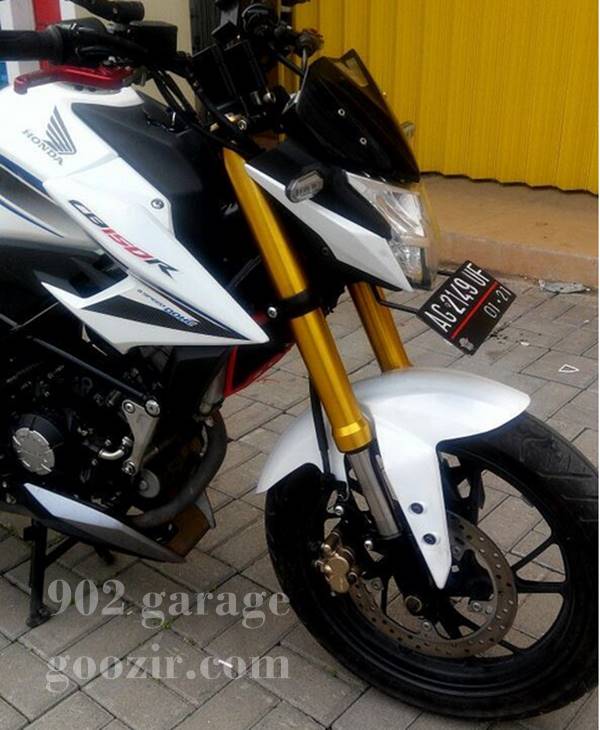 Harga Velg Vixion Jari Jari. Modif CB150R pakai USD Xabre