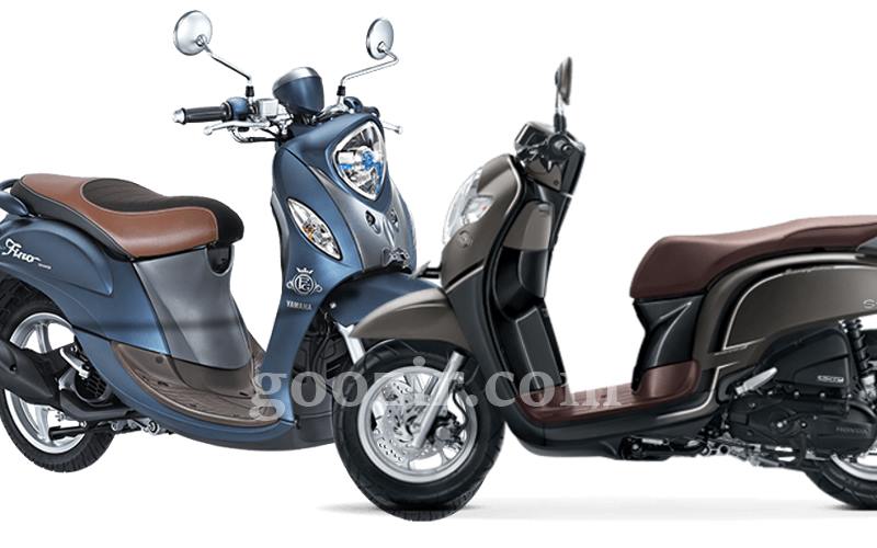 Fino Vs Scoopy 2018. Yamaha Fino 2018 Vs Scoopy 12 Inch