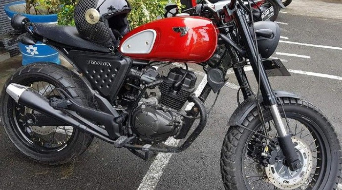 Megapro Modif Scrambler. Modif Honda Megapro Scrambler