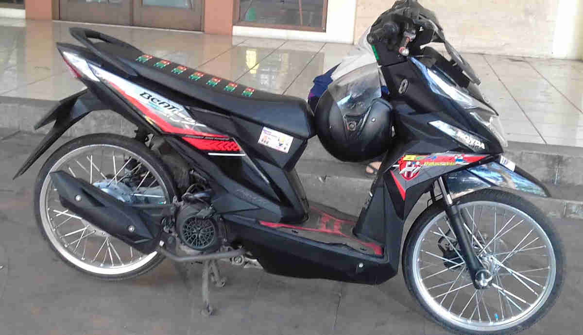 Modifikasi Honda Beat Terbaru Velg 17 Honda Beat