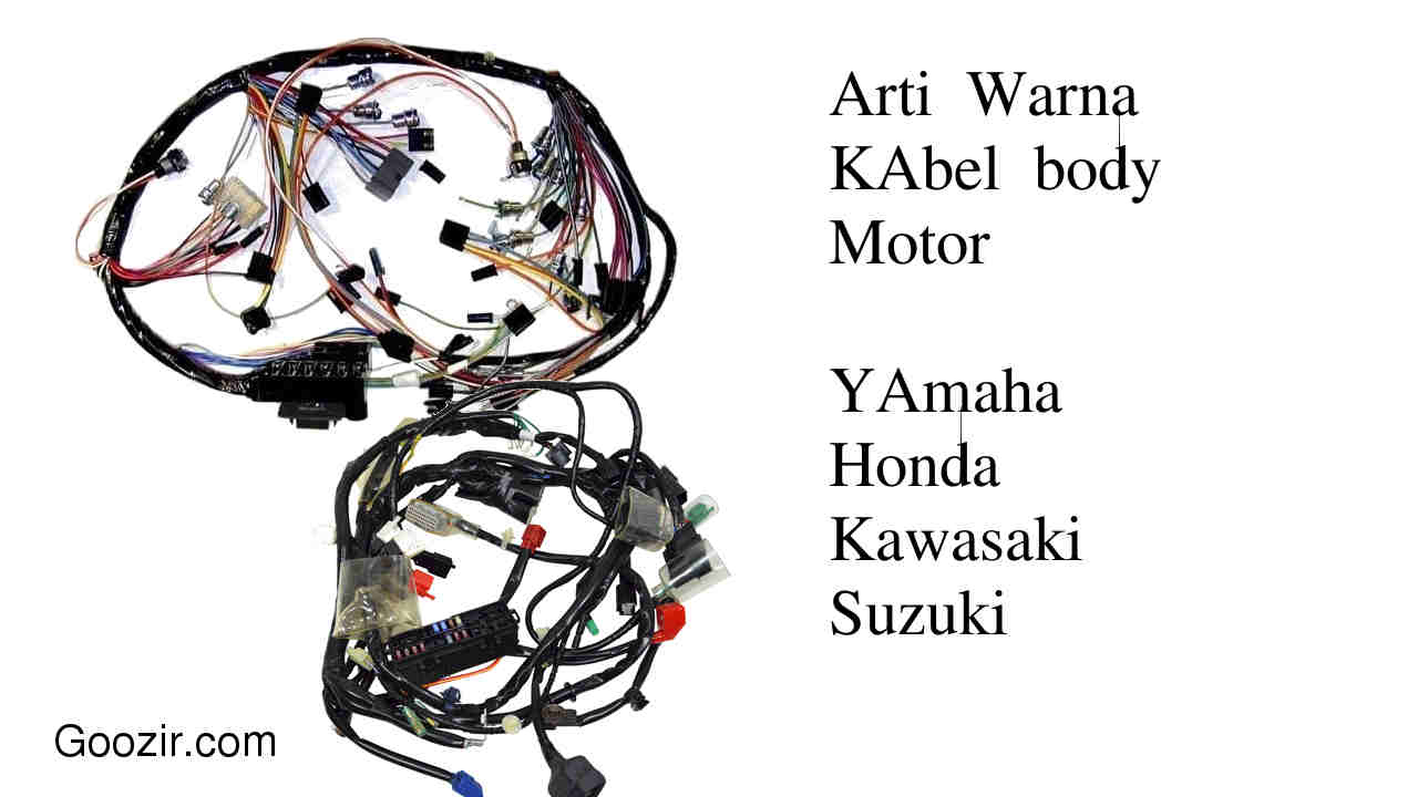 Kode Warna Kabel Honda. Arti Warna Kabel Body Motor Yamaha, Honda, Kawasaki Dan