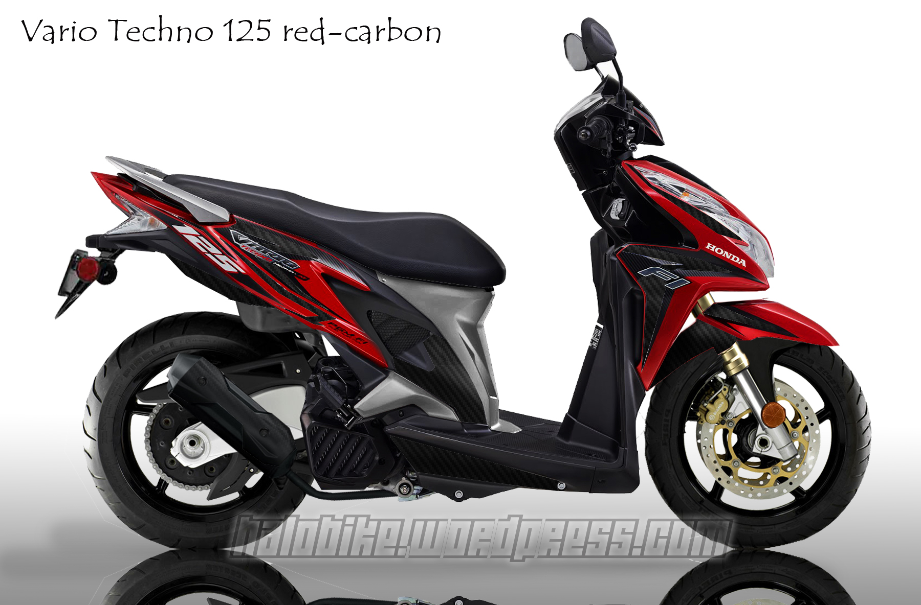 Skotlet Vario 110 Full Body. Harga Skotlet Motor Vario 125 Full Body