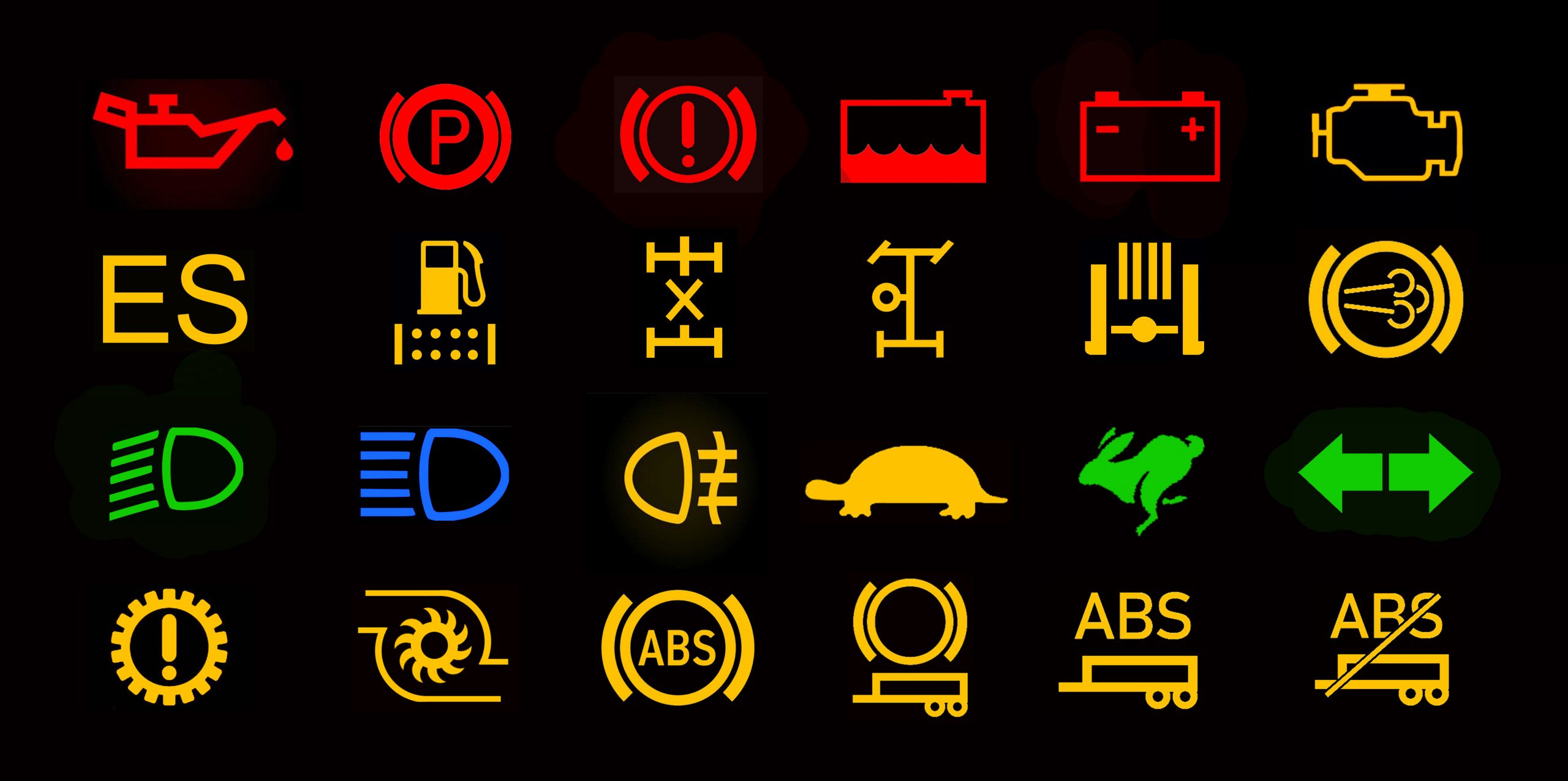 Lampu Indikator Panel. Mengenal Simbol Lampu di Panel Indikator Truk dan Bus Hino