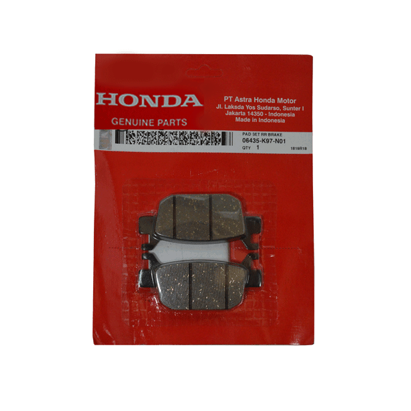 Kampas Rem Belakang Pcx 150. Kampas Rem PCX 150 K97 & PCX Hybrid – 06435-K97-N01