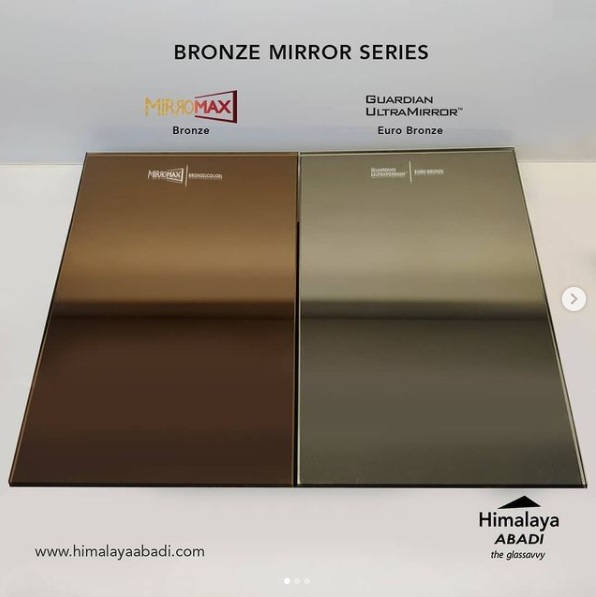 Bronze Warna Apa. Cermin Warna Bronze