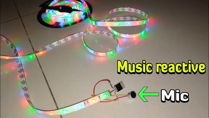 Cara Menggunakan Lampu Led Strip. Cara Membuat Lampu LED Strip Mengikuti Musik Tanpa Transistor