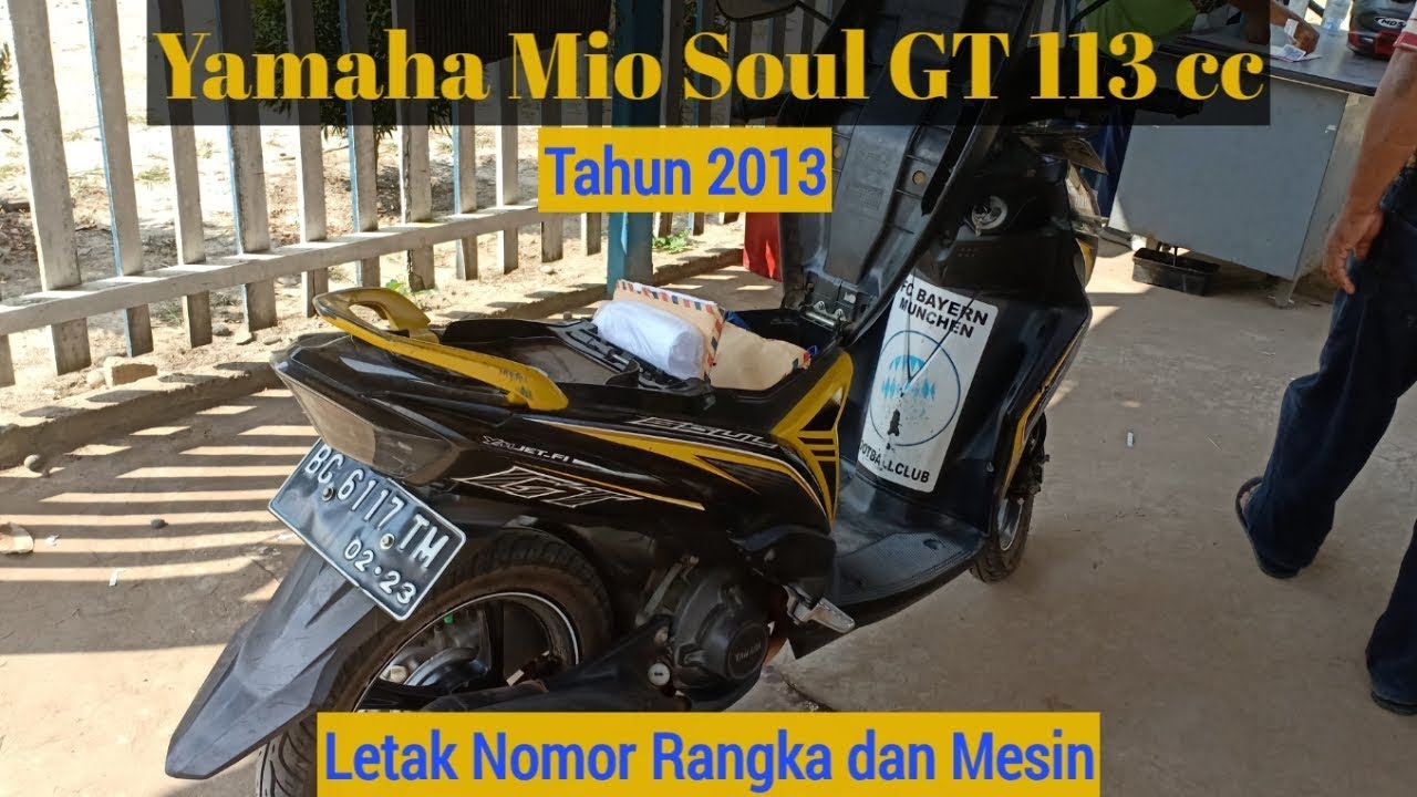 Letak Nomor Mesin Yamaha Soul Gt. Keren Letak Nomor Mesin Yamaha Mio M 3