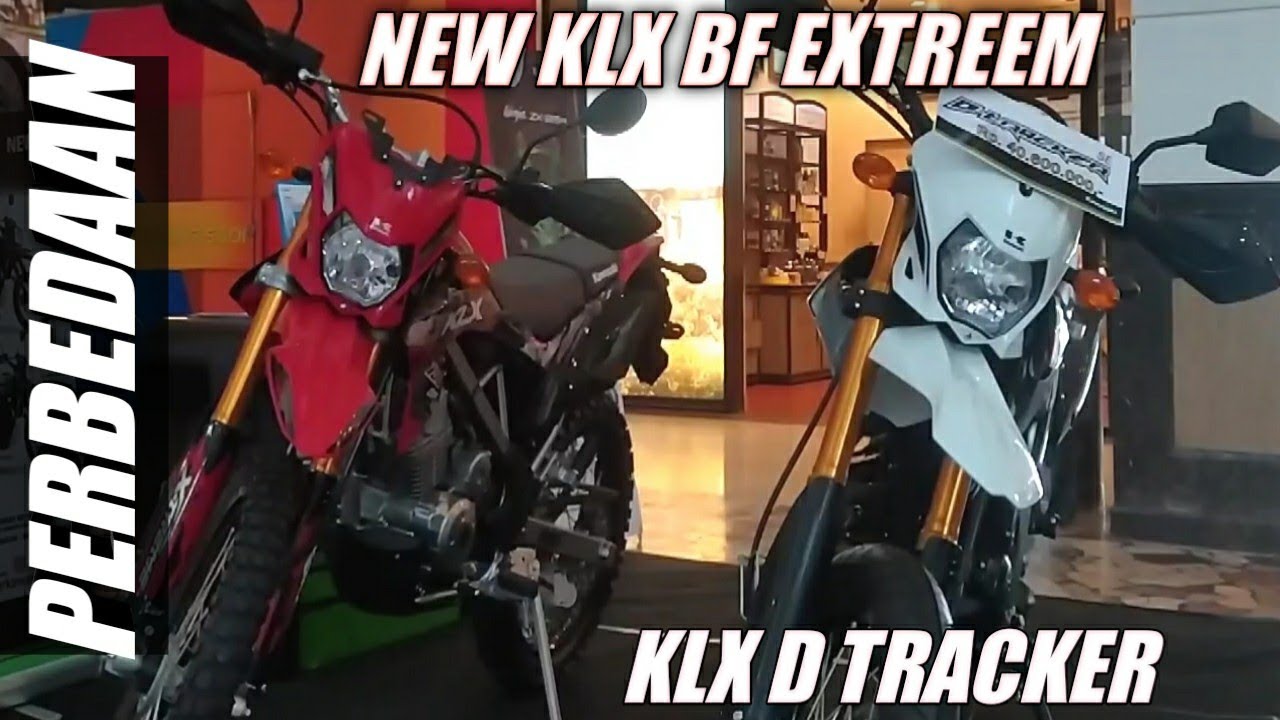 Perbedaan Dtracker Dan Klx. Banyak perbedaan KLX D-TRACKER Dan KLX BF EXTREEM tahun
