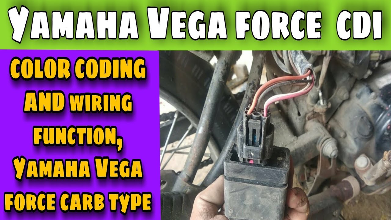 Wiring Diagram Mio Sporty. YAMAHA VEGA FORCE, CDI COLOR CODING AND WIRING