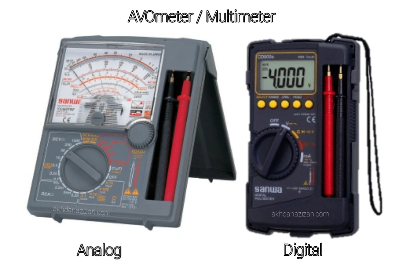 Bagian Bagian Avometer Digital Dan Fungsinya. Pengertian AVOmeter, Fungsi, Jenis dan Bagian Bagiannya