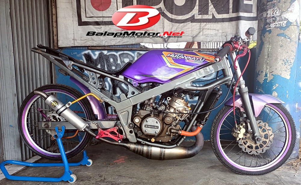 Ninja R Drag Rangka Standar. Rajanya Frame Standar di Bodisa, Nih Rahasia Ninja HKRT