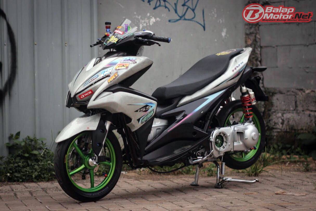 Aerox Road Race. Modifikasi Yamaha Aerox 155 