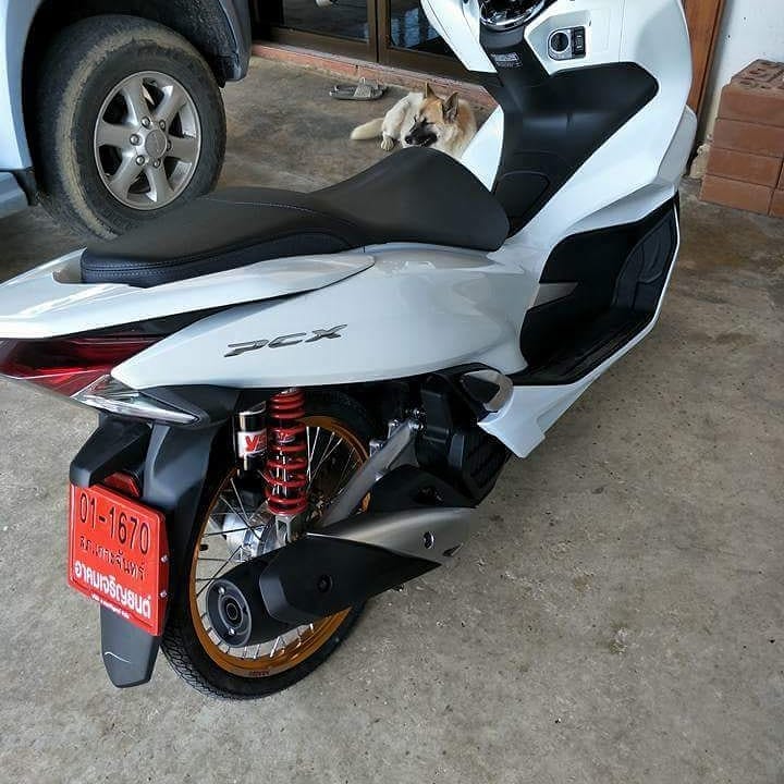 Pcx Modifikasi Jari Jari. Modifikasi Honda PCX 150 Terbaru 2018 Pakai Velg Ring 17