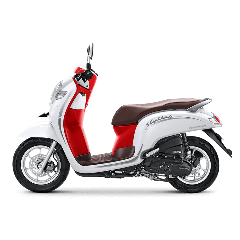 Honda Scoopy Merah Hitam. 8 Warna Honda Scoopy Terbaru 2020 Tipe Stylish dan Sporty