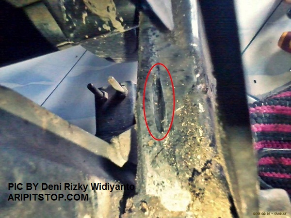 Swing Arm Mx Old. Waspada Karet Arm Aus, Swing Arm Bisa Bolong Kegesek Rantai