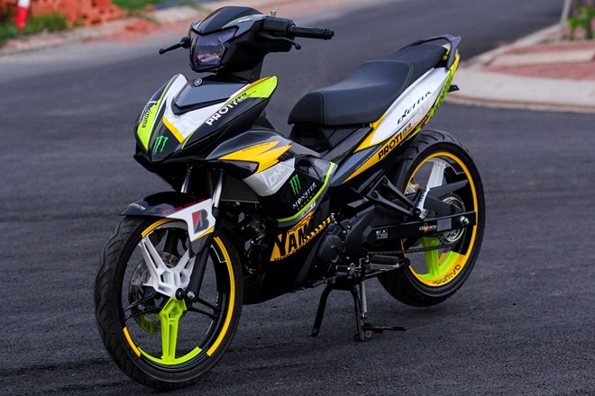 Cat Vixion Keren. Hanya Dengan Modal Cat, Exciter Jadi Keren Habis