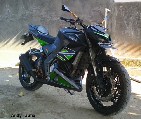 Kawasaki Z1000 Modifikasi. Modifikasi VIXION Ala Kawasaki Z1000. Sadis Tenan