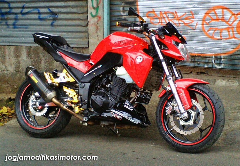 Vixion Pake Spakbor Ninja. Ketika Ninja 250FI Memakai Wajah Vixion Advance
