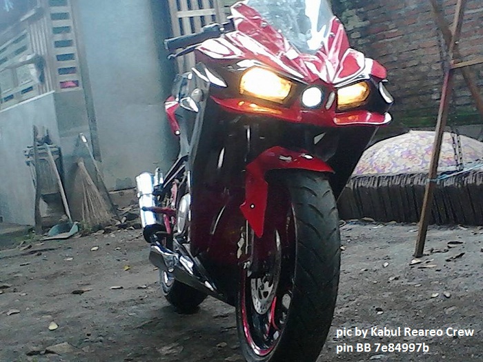 Vixion Modif H2. Keren Modifikasi Vixion Ala Ninja H2, Hajar Bleh…