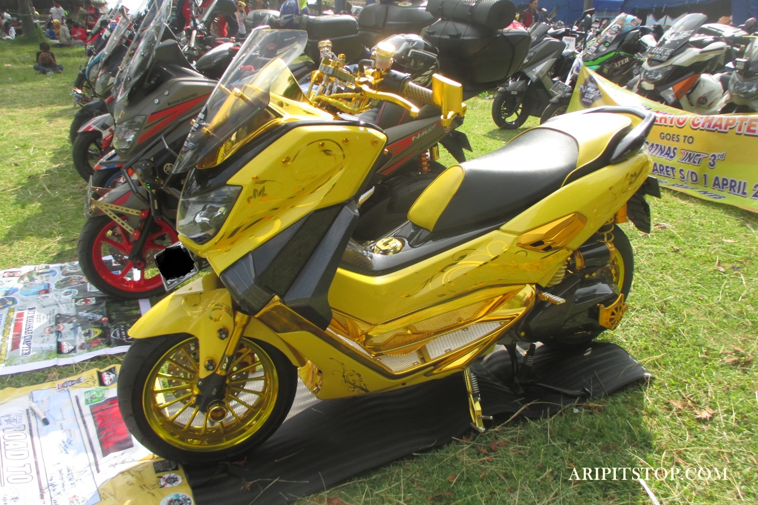 Modifikasi Nmax Kuning. Modifikasi Yamaha Nmax Kuning Langsat, Sem… Kepengen