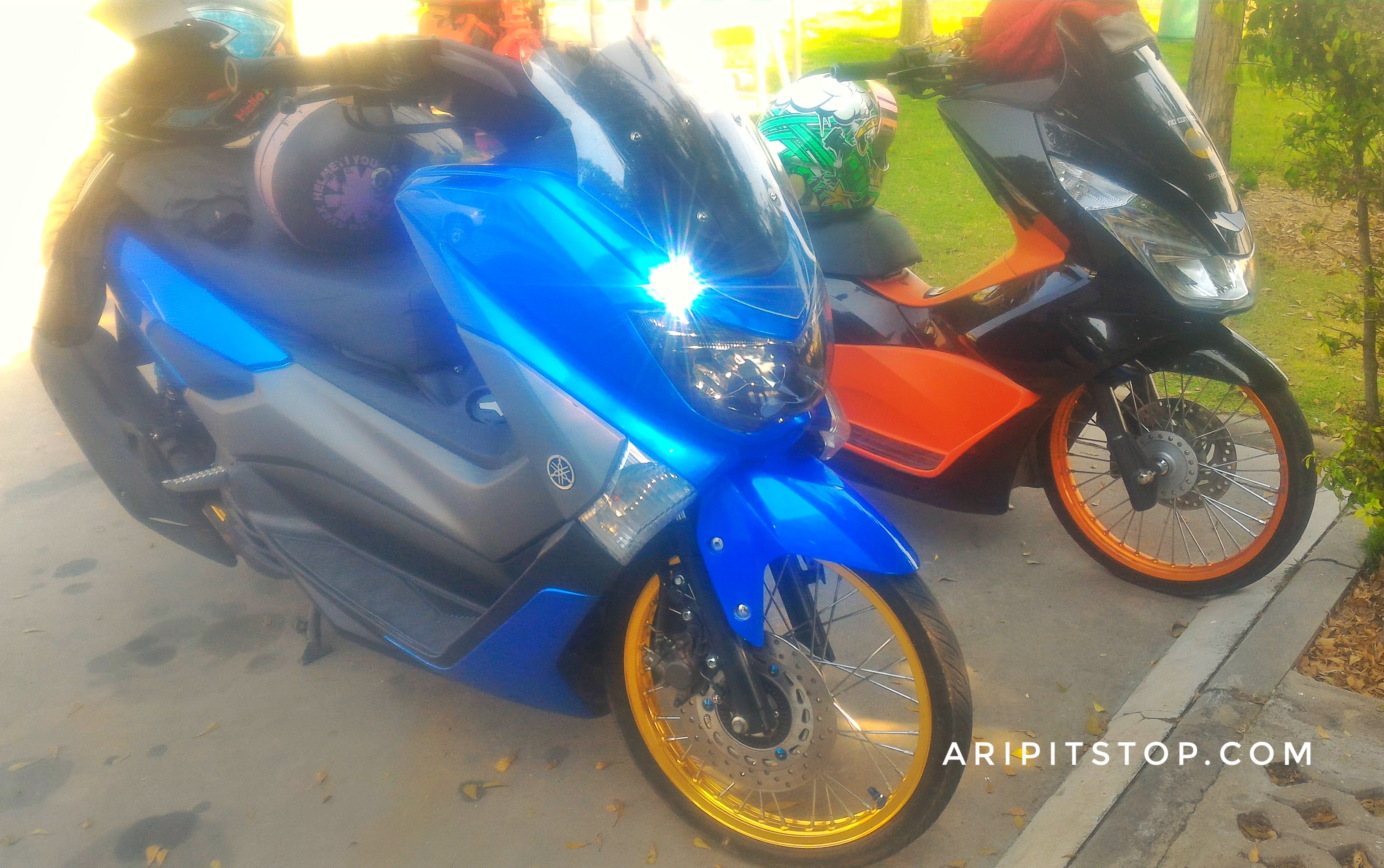 Nmax Ban Cacing. Ketemu Nmax dan PCX Pakai Ban Cacing di Thailand – Aripitstop