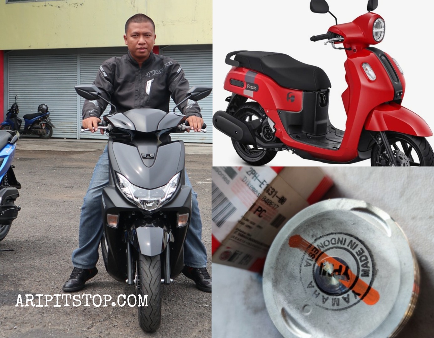 Piston Mio M3. Paket Hemat Yamaha Freego dan Mio M3 Naikin Kompresi Pakai