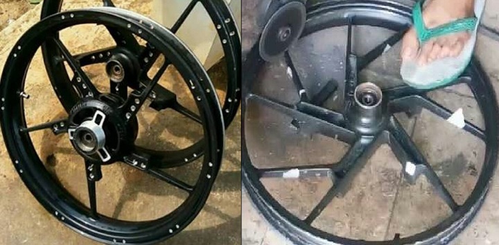 Velg Fu Potongan. Debat Kusir Terkait Modif Potong Palang Velg; Warganet Ampek