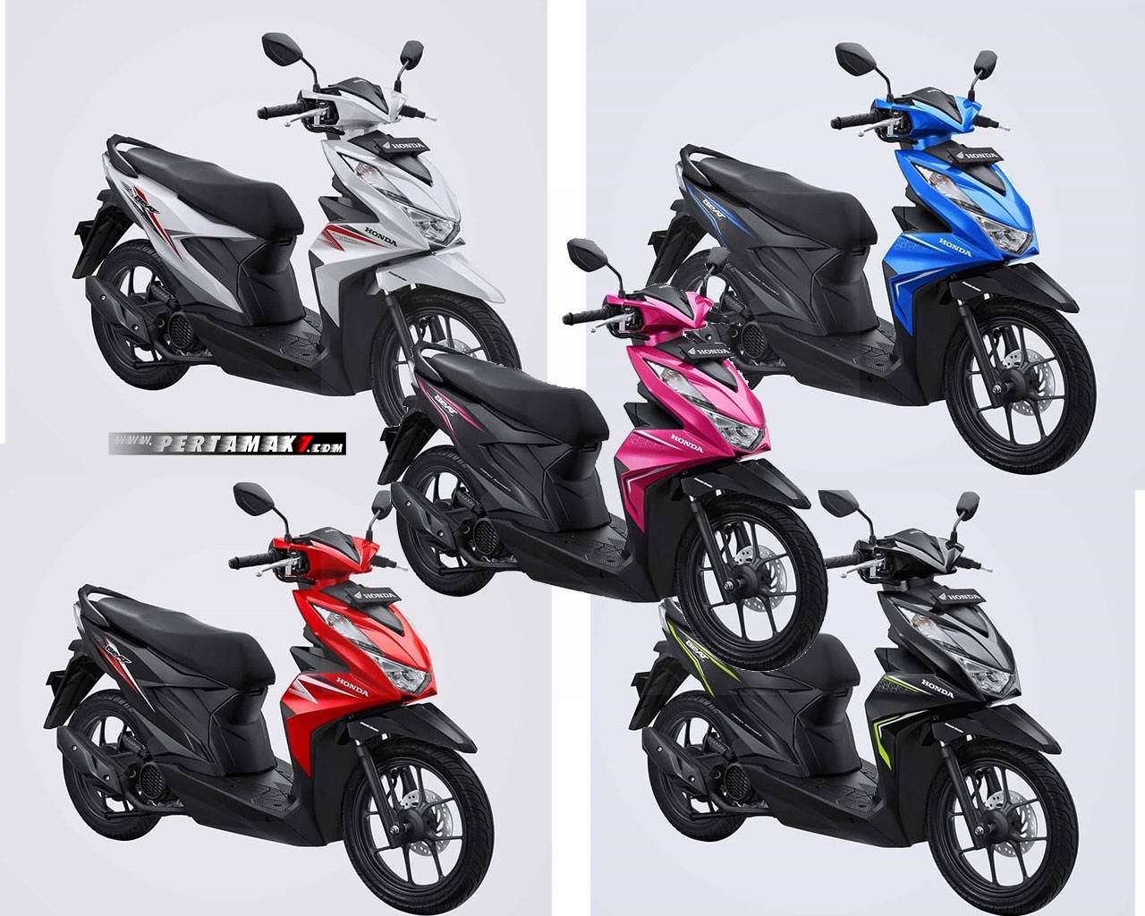 Varian Warna Honda Beat Cbs Iss. Pilihan Warna Honda BeAT Facelift 2020, Matic Jutaan Umat