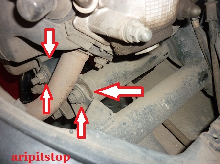 Karet Engine Mounting Mio. Motor Matic Terasa Goyang Saat Jalan… Cek Kondisi Karet dan
