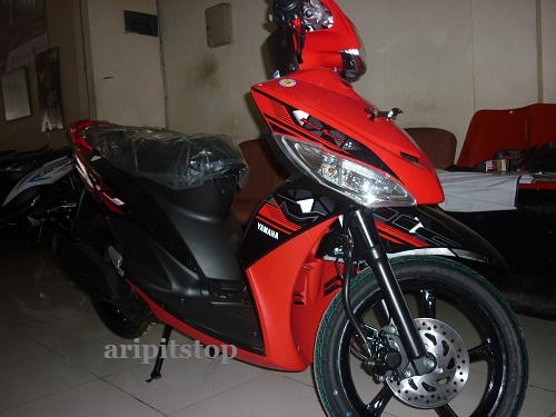 Mio J Merah. Tampang Lain Dari Mio J 2014, Warna Merah… Yamaha Diam
