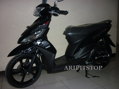 Mio J 2014 Hitam. Ini Dia Tampang Baru Yamaha Mio J 2014, Tampak Lebih Elegan